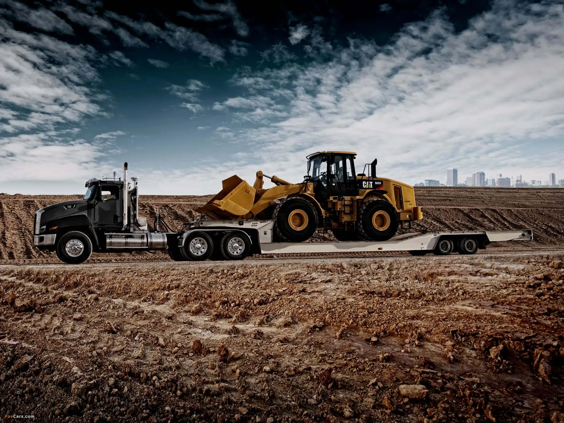 Перевозка бульдозеров