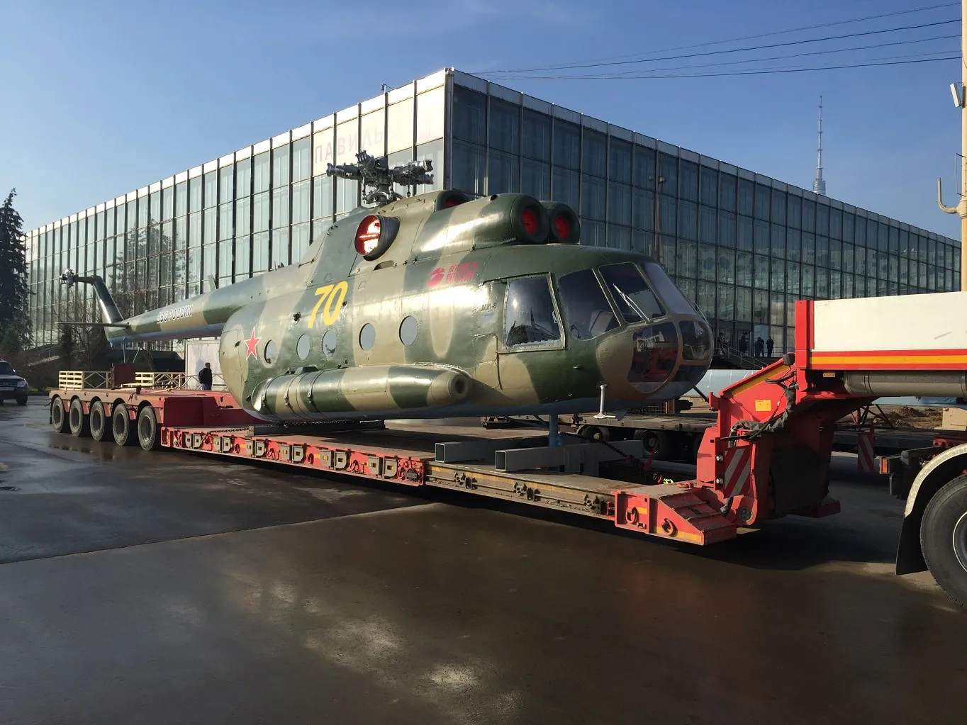 Перевозка вертолета