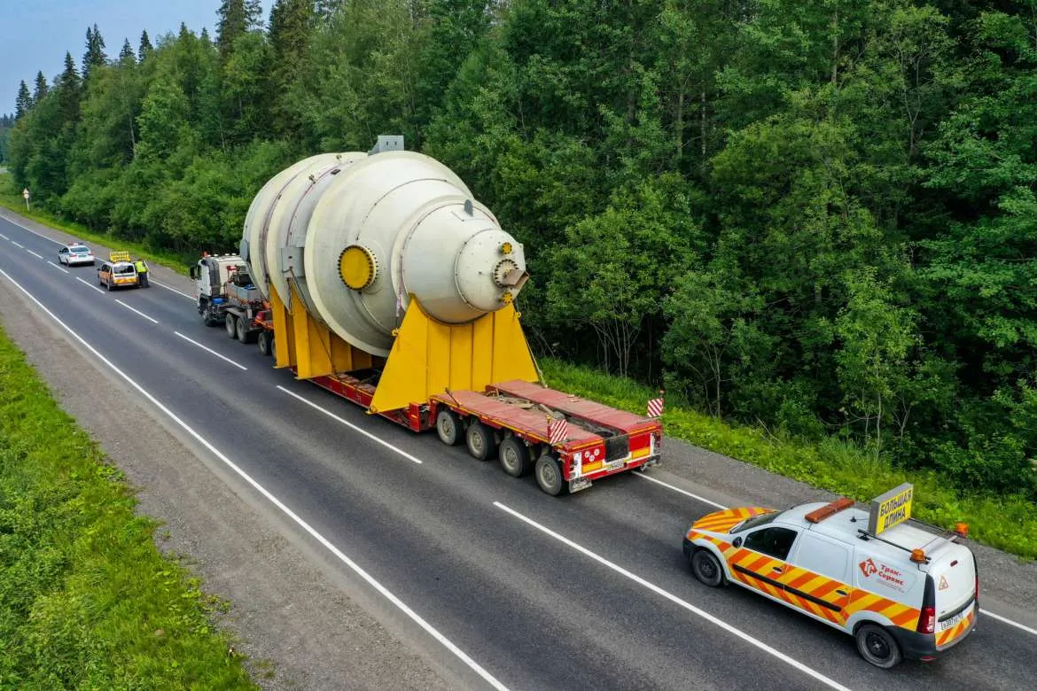 Перевозка тяжеловесных грузов