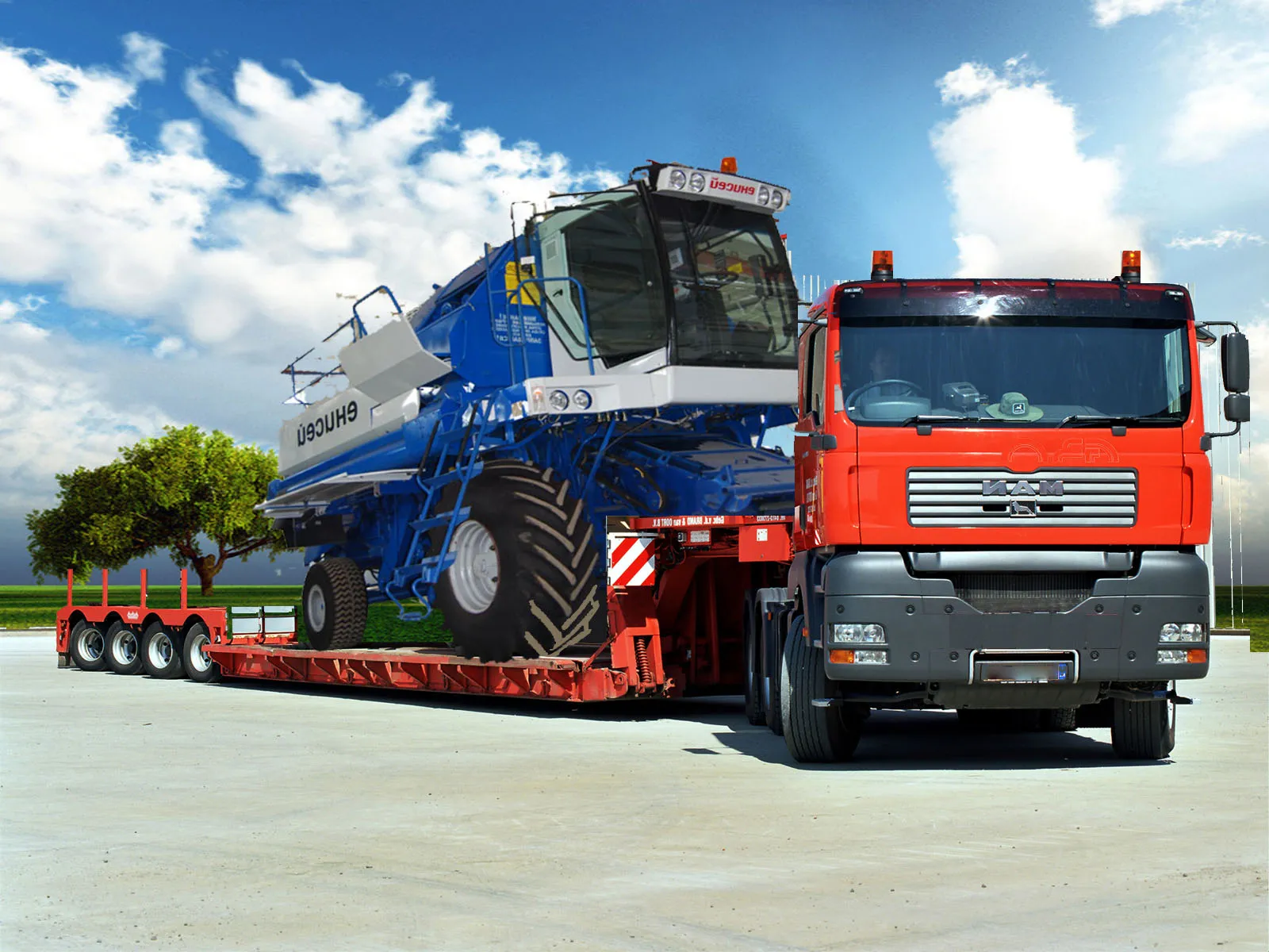 Особенности перевозки сельскохозяйственной техники