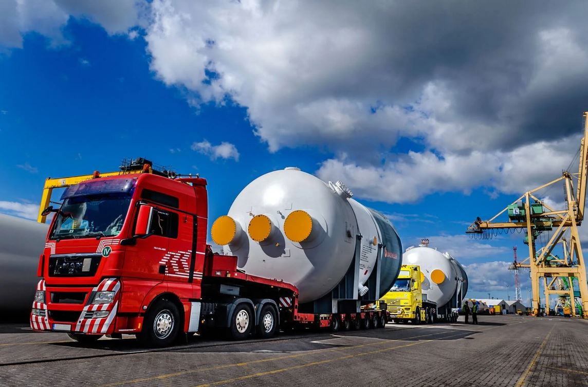 Подготовка к перевозке тяжеловесного груза