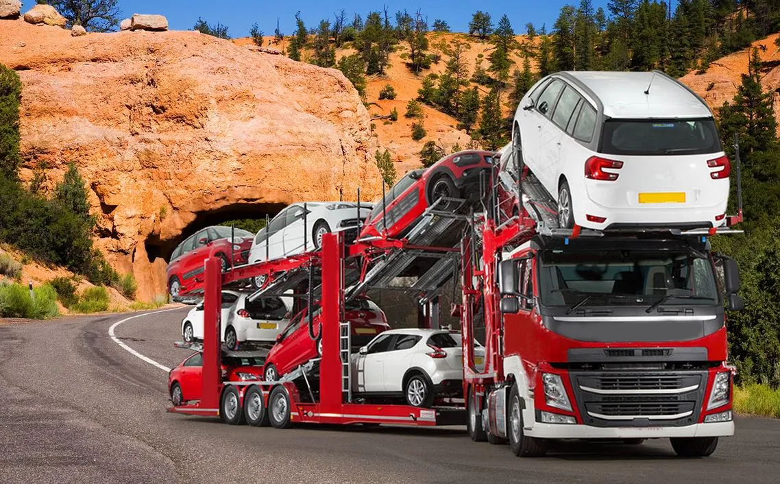 Упаковка автомобиля при транспортировке