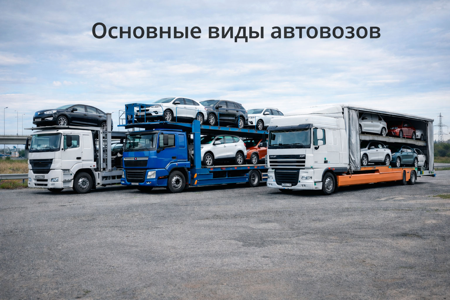 Какие бывают автовозы?
