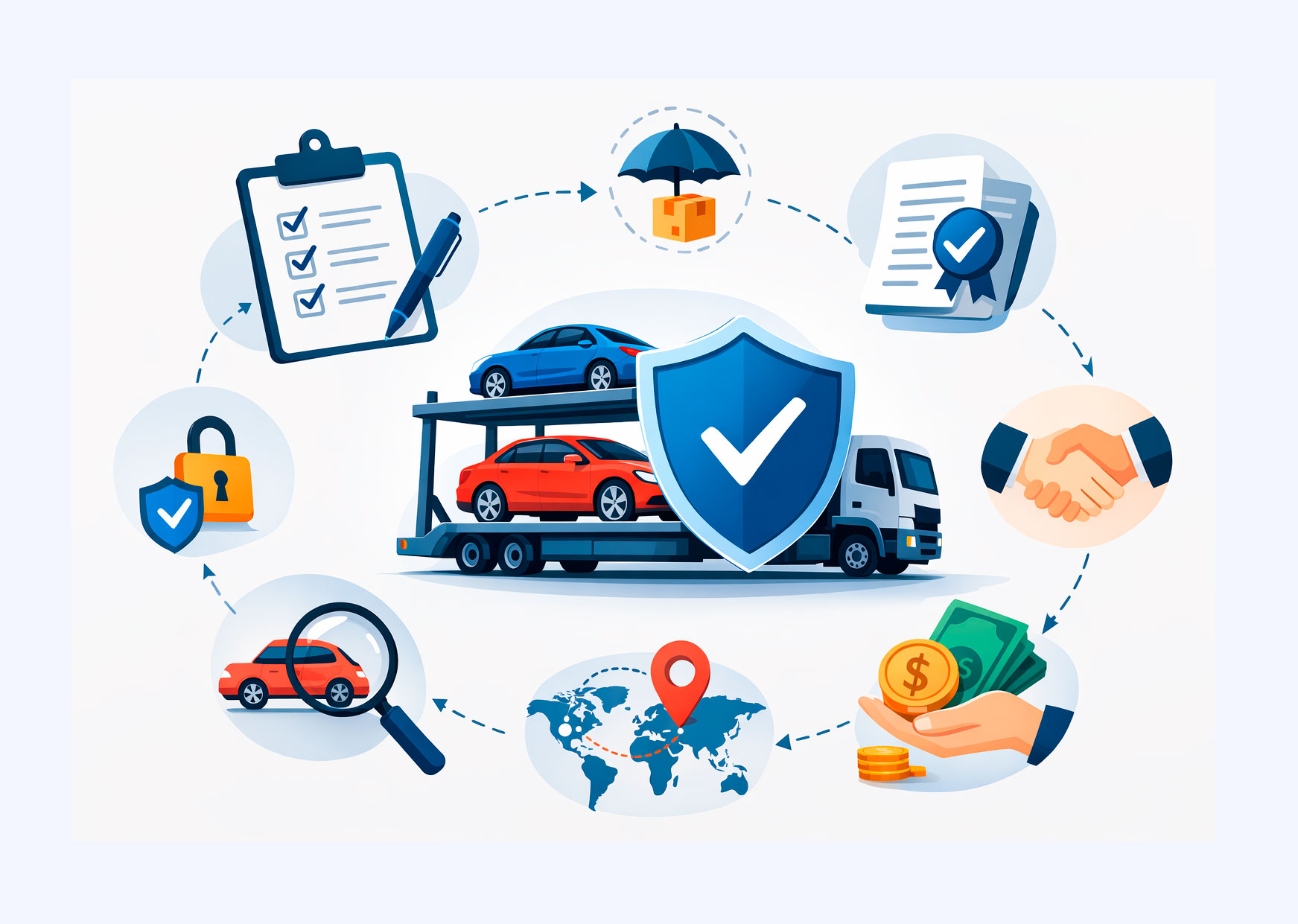 Страхование авто при перевозке