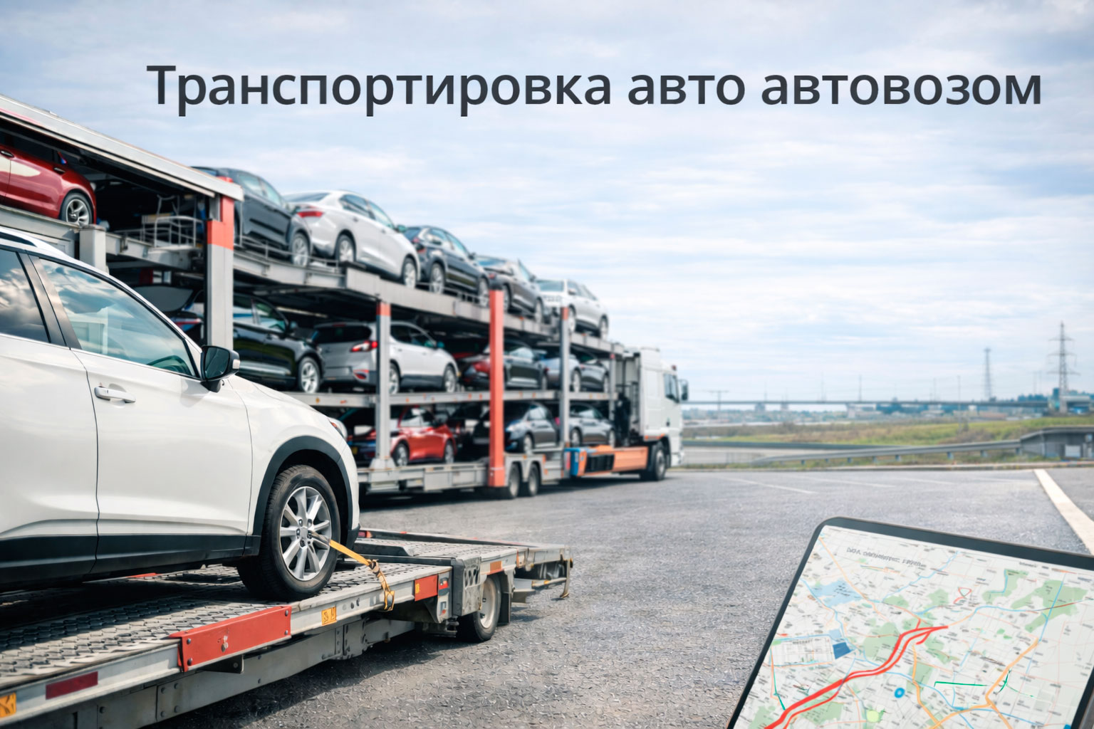 Этапы подготовки перевозки автомобилей автовозом